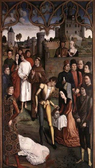 Dieric Bouts The Execution of the Innocent Count oil painting picture